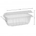 18 oz Clear Vented Clamshell Food Containers with Hinged Lid – 324 Pack Disposable PET Plastic Take-Out Containers for Sandwiches, Fruits, Salads & Pastries Stackable & Recyclable